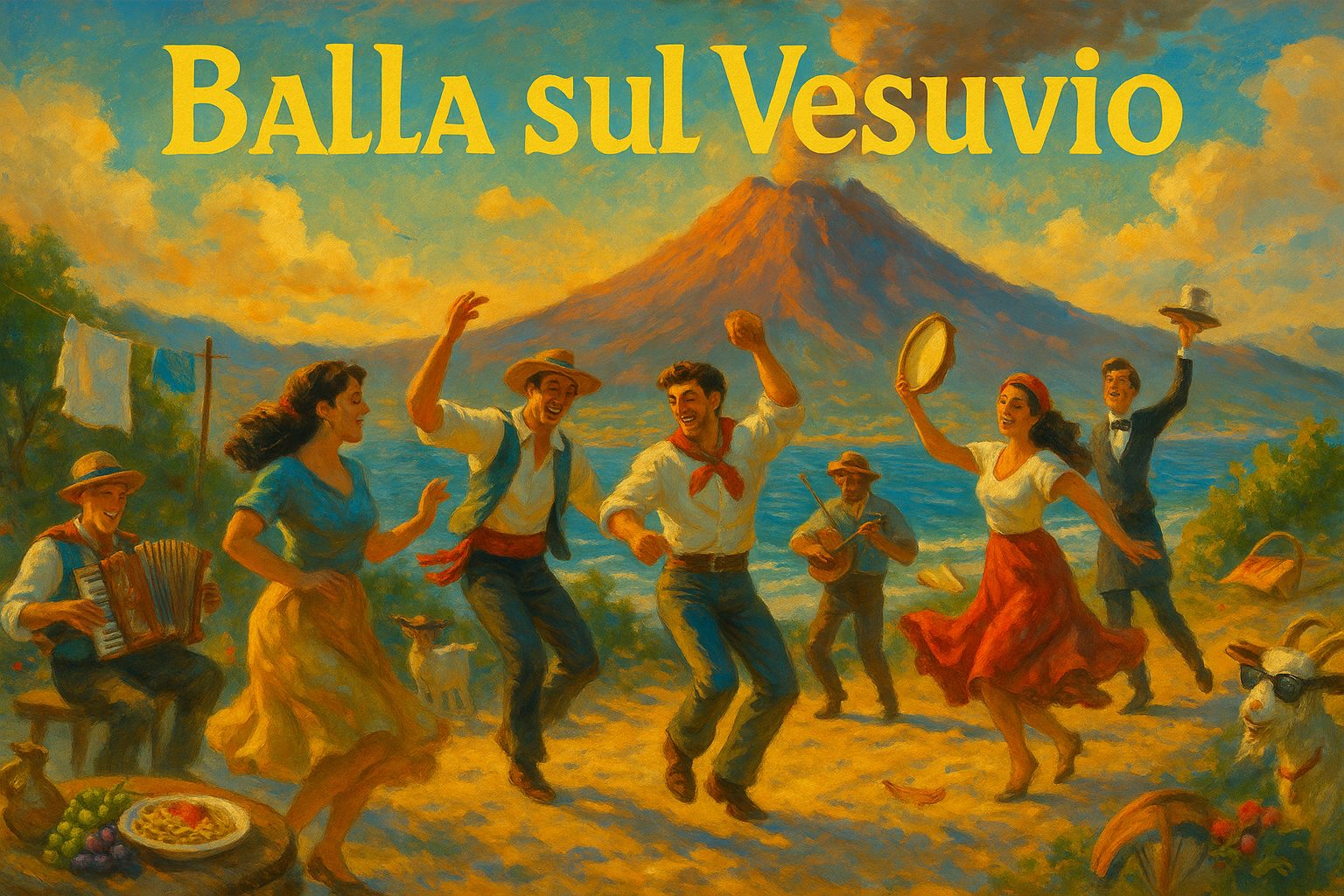 Cover des Songs Balla Sul Vesuvio von DJ Alexander Pavel