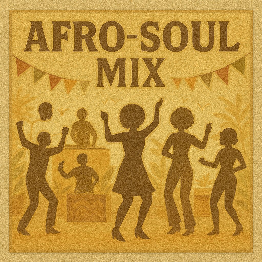 Cover eines DJ-Mixes von DJ Alexander Pavel mit dem Titel Afro-Soul Mix