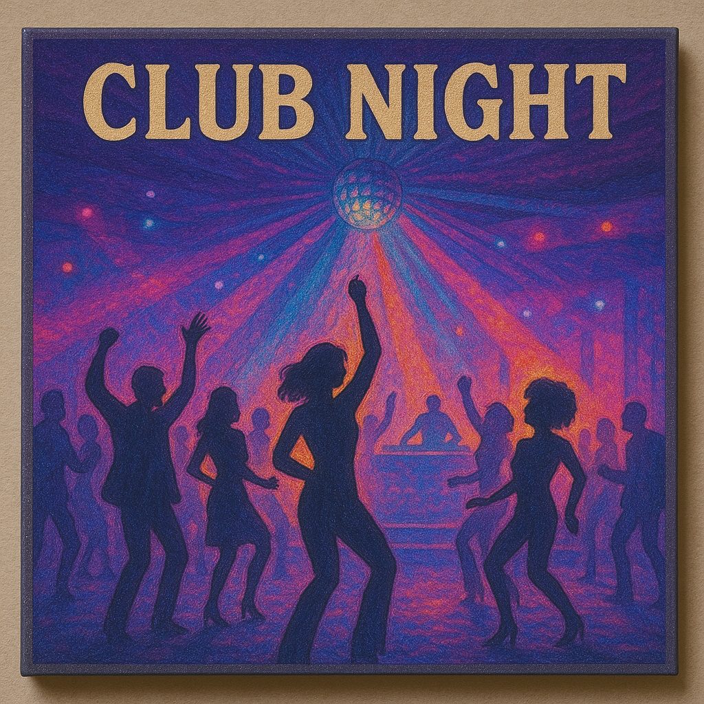 Cover eines DJ-Mixes von DJ Alexander Pavel mit dem Titel Club Night 