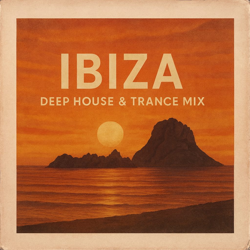 Cover eines DJ-Mixes von DJ Alexander Pavel mit dem Titel Festival Ibiza Deep House und Trance Mix