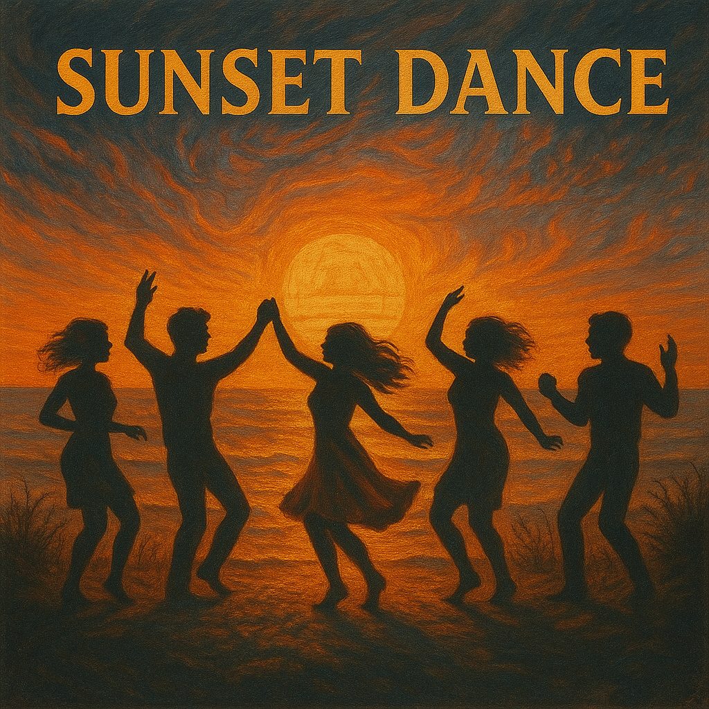 Cover eines DJ-Mixes von DJ Alexander Pavel mit dem Titel Sunset Dance