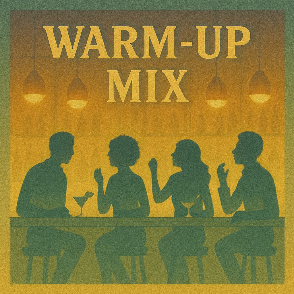Cover einer DJ-Mixes von DJ Alexander Pavel mit dem Titel Warm-Up Mix