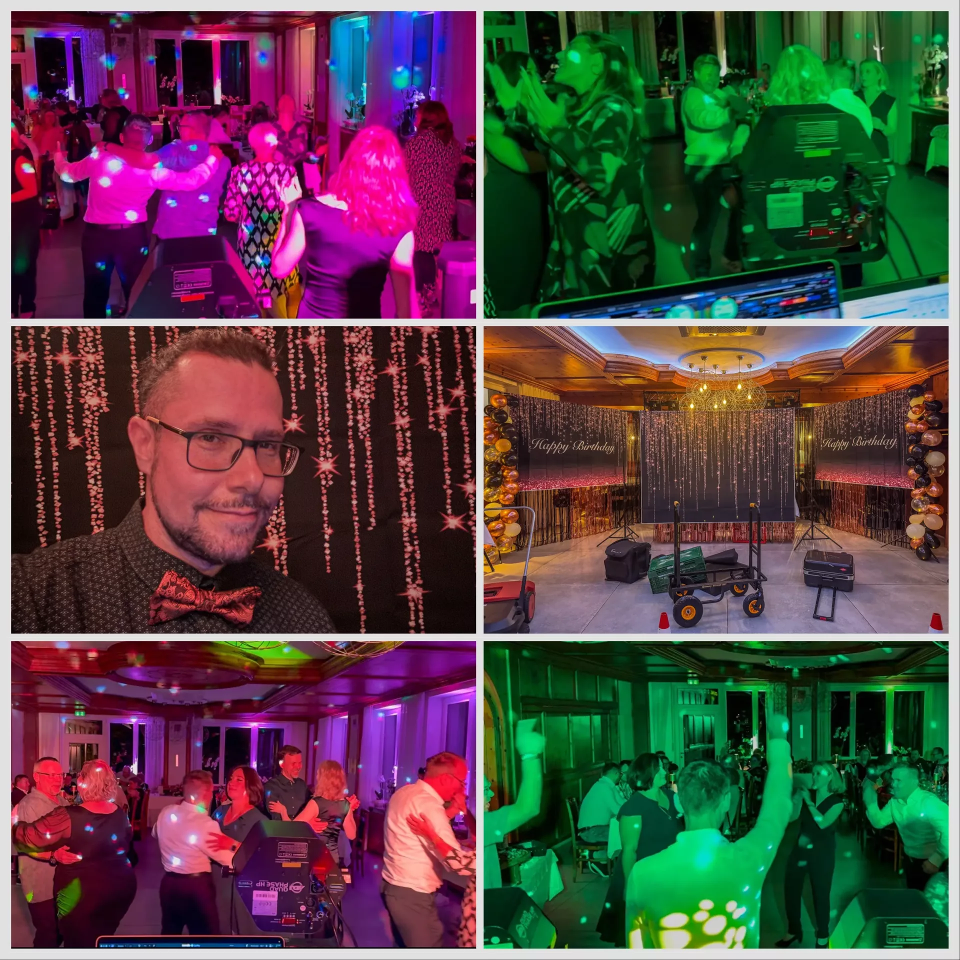 Geburtstagsfeier mit DJ Alexander Pavel Feierlaune mit gut gelauntem DJ