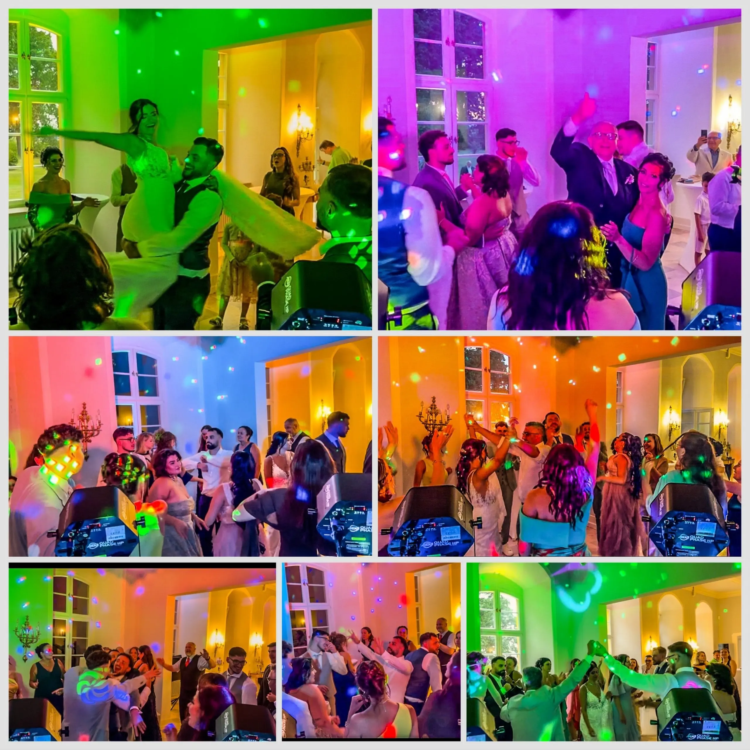 Hochzeits-Party mit DJ Alexander Pavel auf Schloss Jägersburg