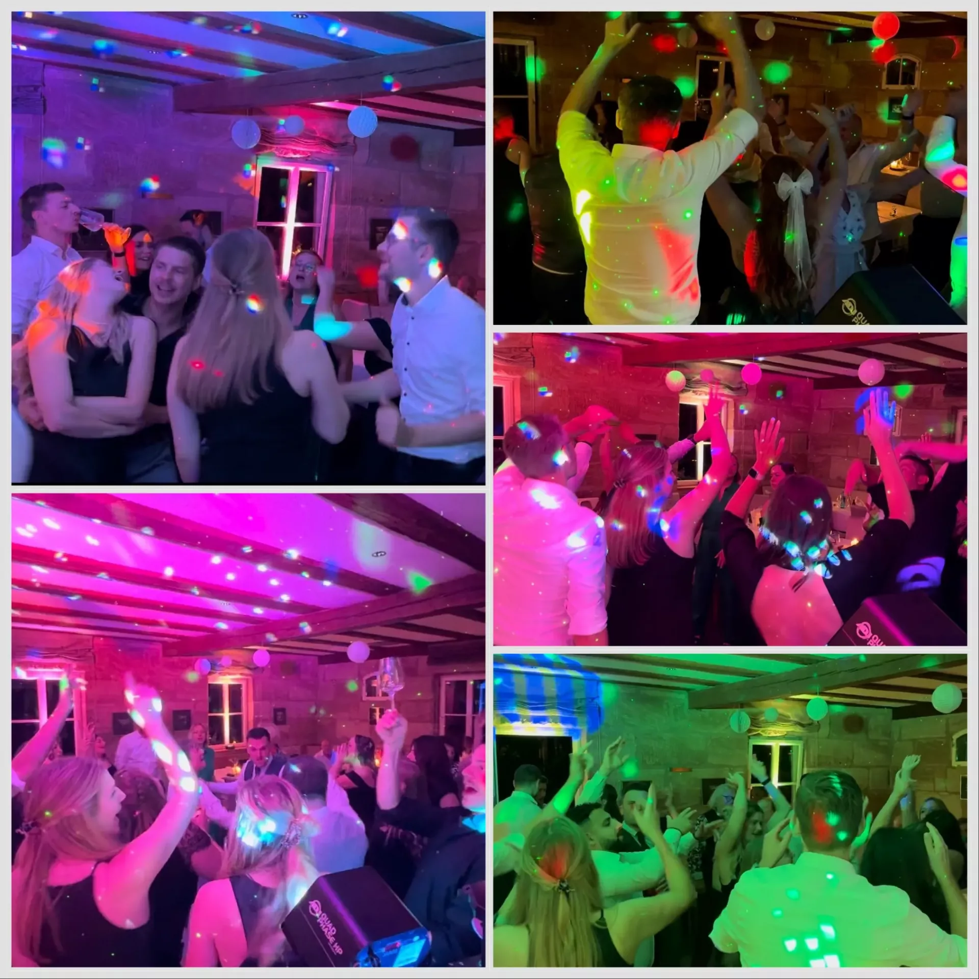 Großartige Hochzeit mit DJ auf Schloss Atzelsberg im Landkreis Höchstadt