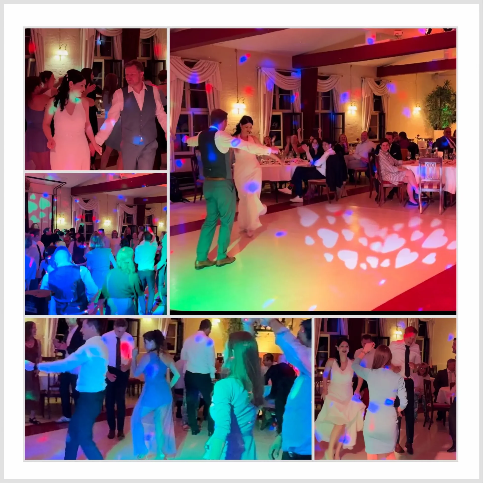 Hochzeitsfeier in der Vineria in Nürnberg Partystimmung mit DJ Alexander Pavel im Gwächshaus Nürnberg