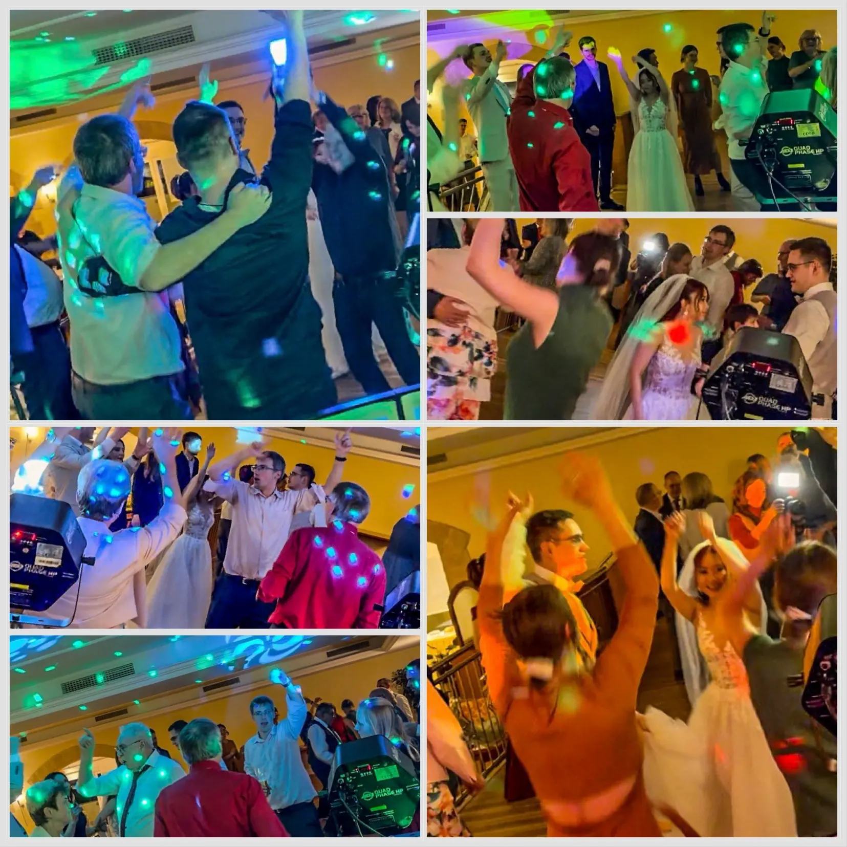 Hochzeits-Party mit DJ Alexander Pavel Ausgelassene Hochzeitsfeier mit DJ Alexander Pavel